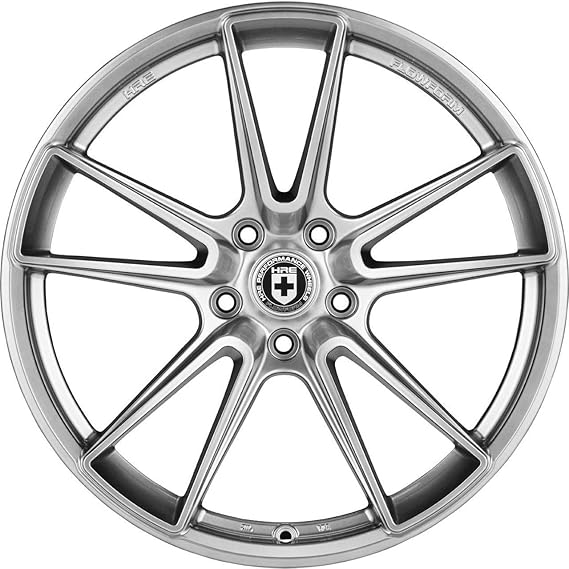 HRE Wheels FlowForm Wheel FF04 19" Rim in Liquid Metal (19" x 9", 35, 5x112, 66.6mm) Fits Audi (A4/S4, A6/S6, Q3, TT/TTS/TTRS), VW (Scirocco, CC, Passat, Tiguan), Mercedes (GLA/GLA45 | Flow Form