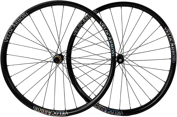 Carbon Road Wheelset 700c Disc Brake 25/45/50mm Deep Section Aero Racing Wheels Tubeless Ready Clincher Lightweight Bike Wheels for Road Cycling