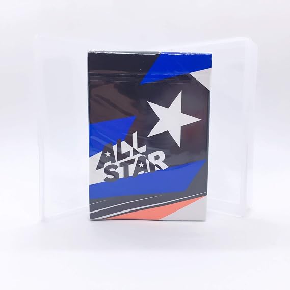 KOOMA All Star Playing Cards Deck & Clear Protective Playing Cards Case