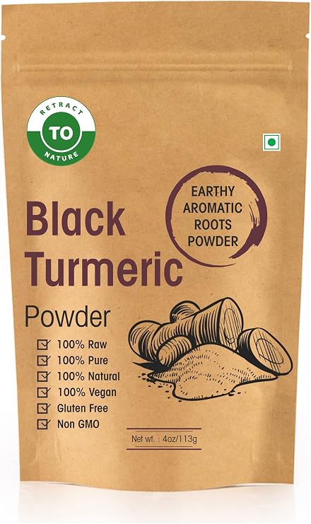 Black Turmeric Powder - 4oz/113g (Curcuma caesia)