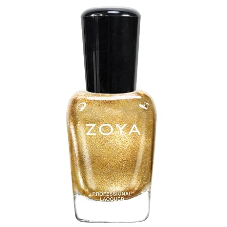 ZOYA Gold & Metallic Nail Polish, Long-Wear Shimmer Shades, Big12Free