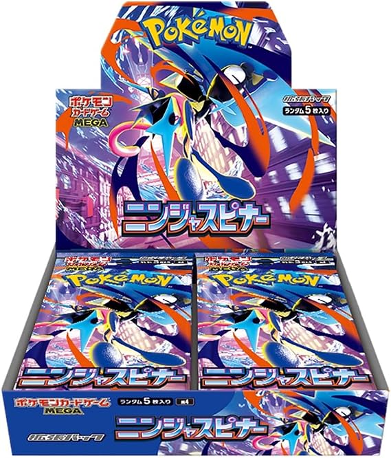 Pokemon Card Game MEGA Expansion Pack Ninja Spinner Box