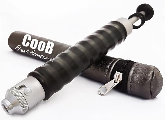 CooB Aluminum Injector 45ml / 1.5oz for Soft Plastic Plastisol Fishing Bait