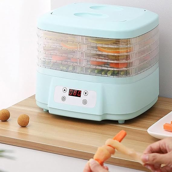 Food Freeze Dryer Machine - 360° Airflow Dehydrator for Home Use, 6-Layer Design for Efficient Preservation of Fruits, Vegetables, Candy, and Snacks