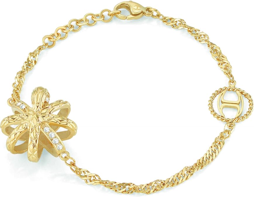 Just Cavalli Bracelet Hurricane with Logo Snake