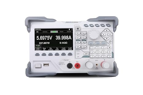 Rigol DL3021A Programmable DC Electronic Load (Single Channel, 150V/40A/30kHz 200W) with High Resolution
