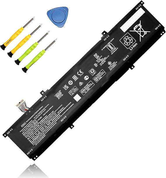 FZ06XL M48025-005 Replacement Laptop Battery for HP Spectre X360 2-in-1 16-f0000 16-f1000 16-f2000 Spectre X360 16-aa0000 Envy 16-h0000 Omen Max 16-ah0000 16-ak0000 Series FZ06083XL 83Wh 6880mAh