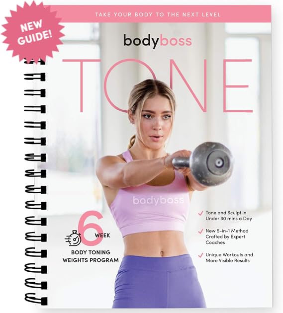 BodyBoss Tone Guide. Weight & Strength Workout Training for Women.
