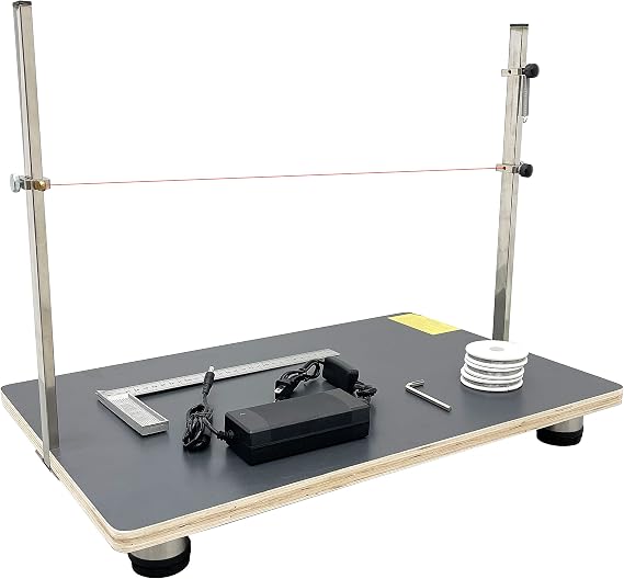 Hot Wire Foam Cutter Styrofoam Cutting Machine Thermocut with Temperature Adjuster and Cutting Wire 110V (38 x 58cm/15 x 22.8in, Black)