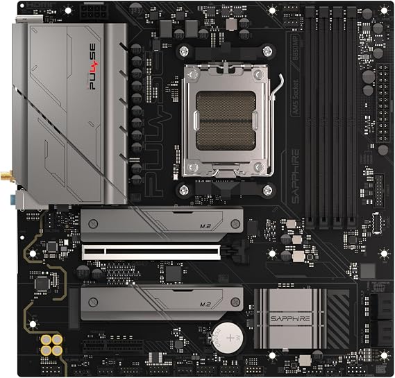 Sapphire Anakart Amd Am5 Matx Pulse B850m Wifi 52123-04-40g