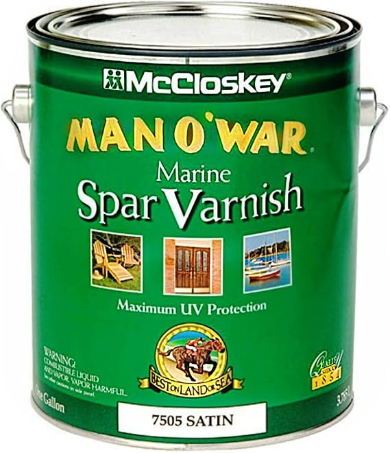 McCloskey/Valspar Spar Varnish - # 7505 Man O' War - 1 Gallon ~ Satin