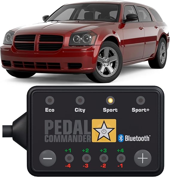 PEDAL COMMANDER for Dodge Magnum 2005-2006 Throttle Response Controller - Plug-and-Play, 4 Driving Modes, App Control, Throttle Controller Performance Mods, Magnum Parts