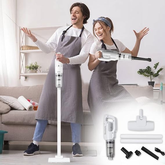 Cordless Vacuum Cleaner Carpet and Floor Handheld Stick Vacuum with 30 Mins Runtime, Deep Filtration, 2 Modes, Quiet Hardwood Floor Vacuum Upright Vacuum Cleaners for Home Pet Hair Car Cool Stuff