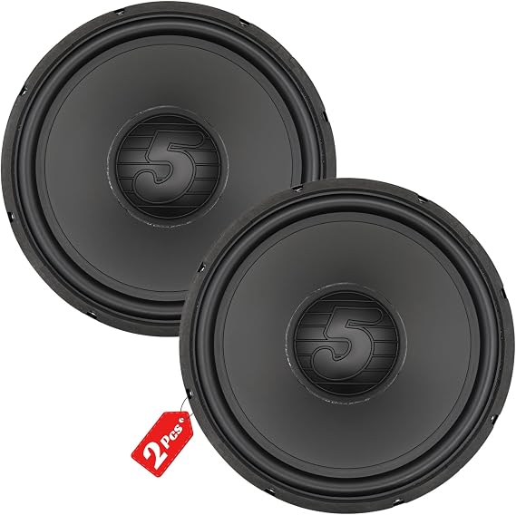 5 CORE Car Subwoofer 15 Inch 500W Pair High Powered Vehicle Component Pro Audio Speaker