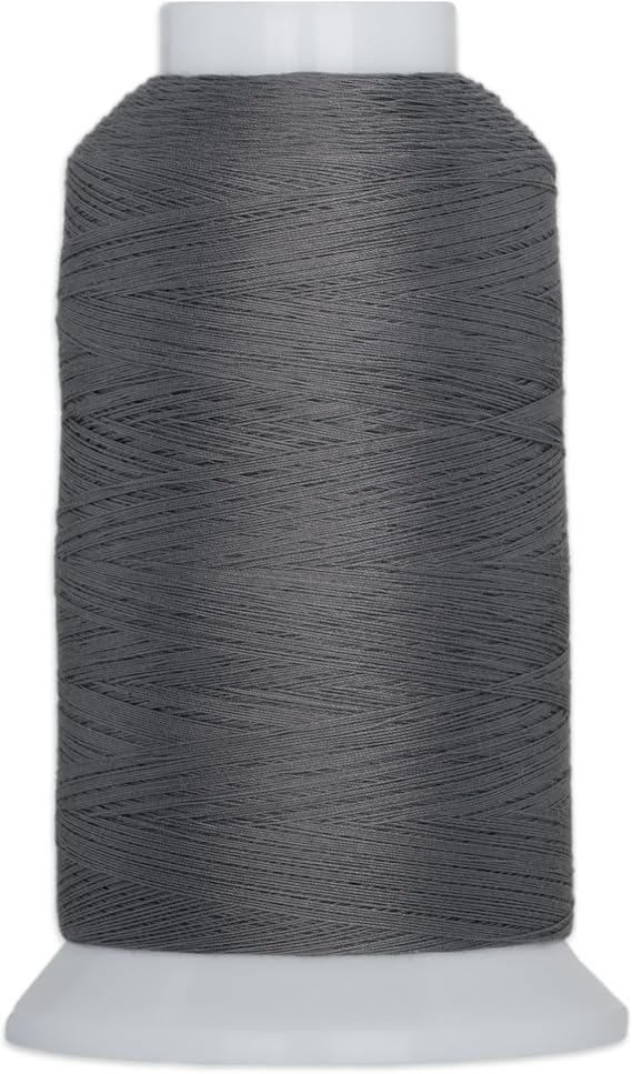 YLI Cotton Quilting Thread 50 wt Egyptian Cotton for Piecing & Quilting - Low-lint & Strong - 2,000 Yard Cone - Slumber