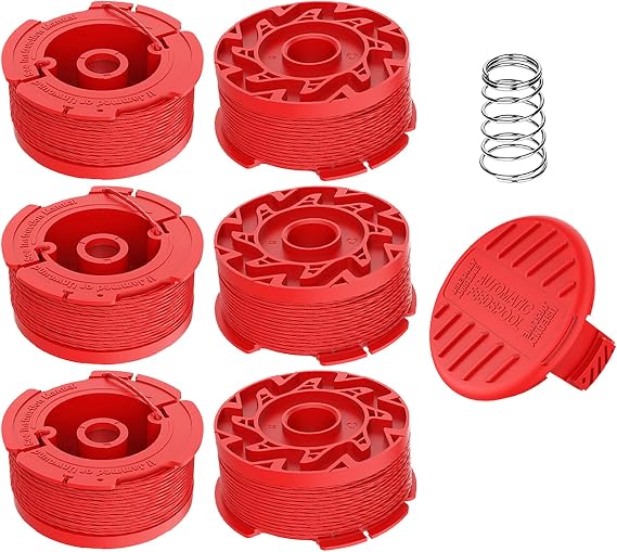 CMZST080/CMZST0803 Trimmer Spool Replacement Line Compatible with Craftsman Models: CMCST910 Series Craftsman,CMCST910M, 20ft 0.080-inch (CMZST080 Spool 6+1)