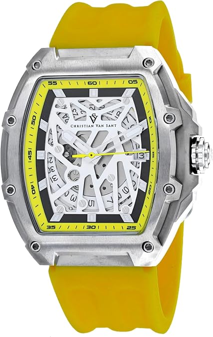 Christian Van Sant Odyssey Watch | White Dial Watch (Model:CV6192)