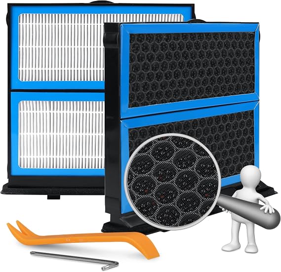 CF12775 Cabin Air Filter Compatible with SUBARU FORESTER 2019-2024 WRX 2022-2024 Passenger Compartment Activated Carbon AC Filter