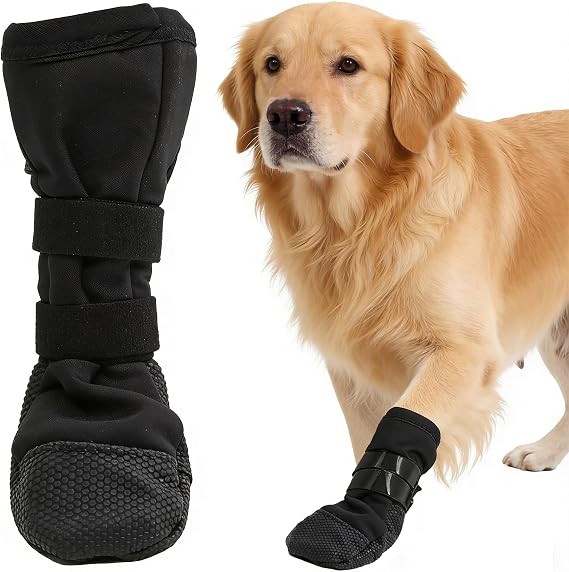 Dog Recovery Boot for Injured Paws, Breathable Dog Shoes with Non-Slip Sole