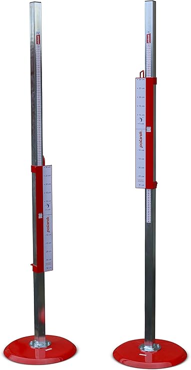 Polanik Multi-Bracketed Training High Jump Stands STW18-04 with Safety Bars - Pair