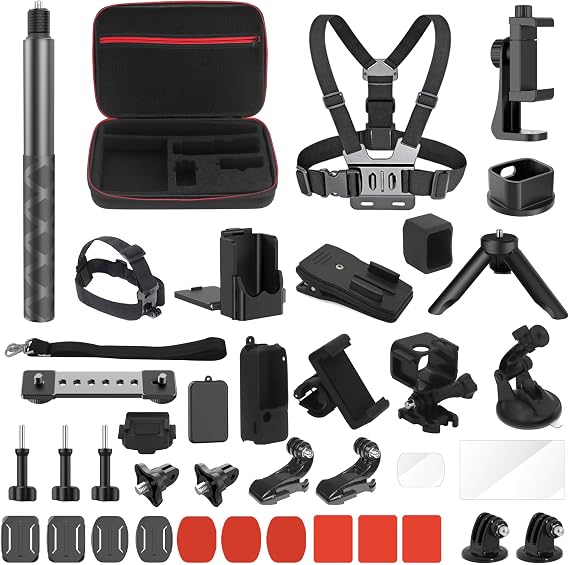 40 in1 Accessories Kit for Osmo Pocket 3/4/Xtra Muse Included Carry Case