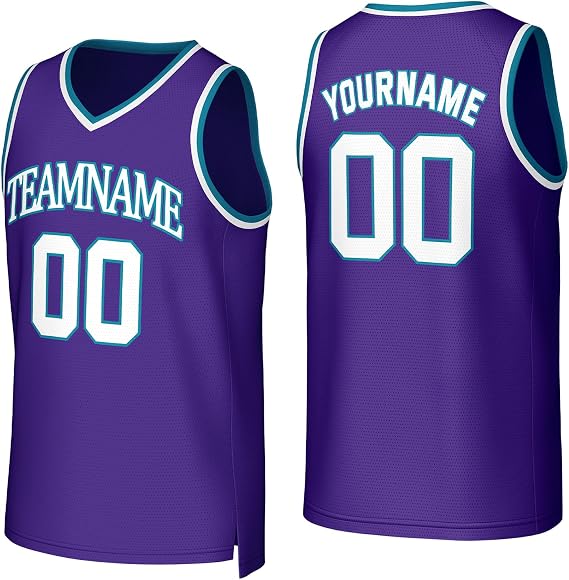 Custom Basketball Jerseys for Men Youth Printed Personalized Name Number Logo 90s Hip Hop Sports Shirts