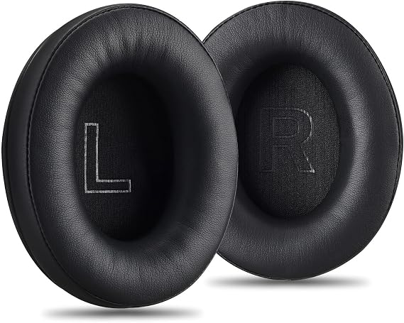 Premium Replacement Cloud Stinger Ear Pads Cushions Compatible with Kingston HyperX Cloud Stinger/Cloud Stinger Wireless headsets. Premium Protein Leather | High-Density Foam