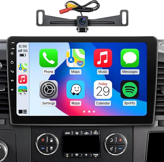 Car Radio Upgrade for Chevy Silverado 2007-2013 Tahoe GMC Sierra Yukon