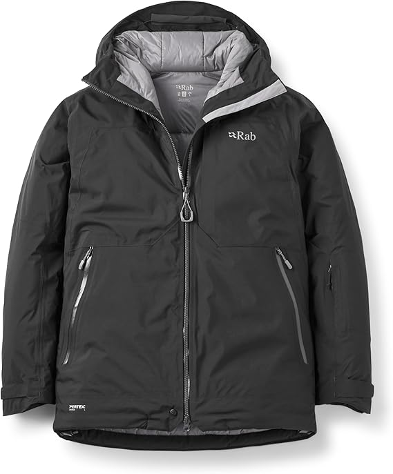 Rab Men's Optical Down Jacket - Waterproof Breathable Insulated Coat for Alpine & Backcountry Skiing