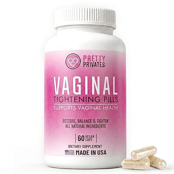 Pretty Privates Vaginal Moisture & Tightening Pills, 60 Capsules