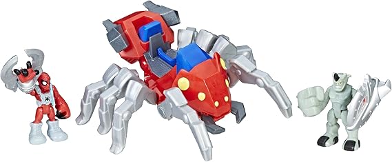 Playskool Heroes Marvel Super Hero Adventures Spider-Man with Spider Bot
