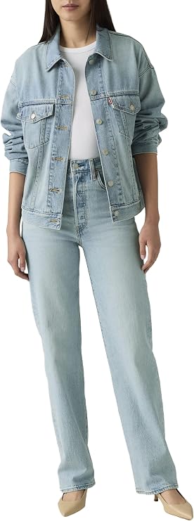 Levi's Damen Jeans Ribcage Full Length