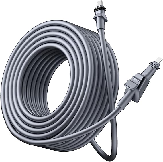 Flat High Performance 46m / 150ft Cable, Rectangular Satellite Replacement Cable Flat Network Cable, Cable Extension Cord for Flat High Performance
