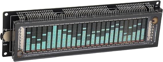 Pro Audio Spectrum Analyzer, VFD Display Music Sound Visualizer, Car Home Audio Spectrum Analyzer, Music Control Level Indicator for Musicians and Enthusiasts