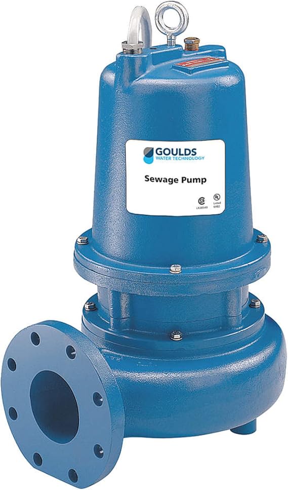 3 HP 3" Manual Submersible Sewage Pump 460V
