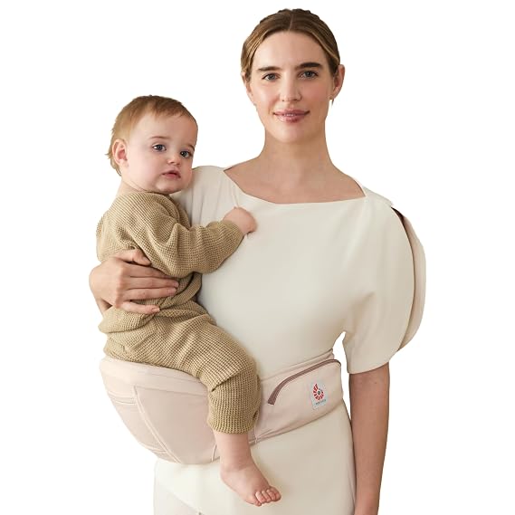 Ergobaby Lift Hip Seat Baby Carrier for Babies and Toddlers 6-48 Months