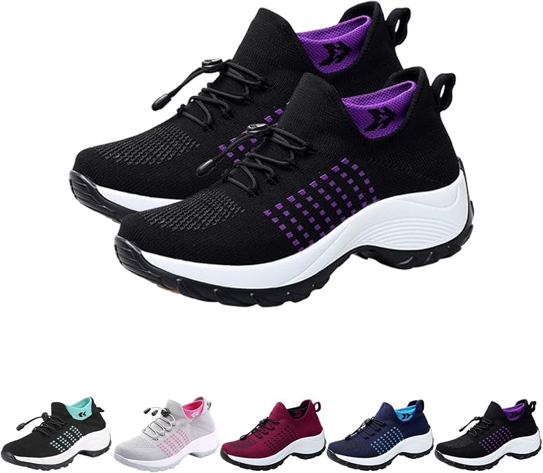 2025 New Comfortwear Ortho Shoes for Women Plantar Fasciitis, Comfort Wear Orthowear Shoes for Women Orthopedic Sneakers, Ortho Stretch Cushion Shoe Comfortable Walking Sneakers