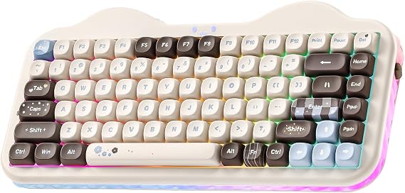 YUNZII C75 75% Wireless Mechanical Gaming Keyboard (Choco Candy Switch)