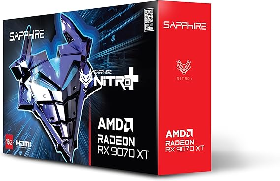 Sapphire Nitro+ AMD Radeon RX 9070 XT OC 16 GB graphics card 16.384 MB GDDR6