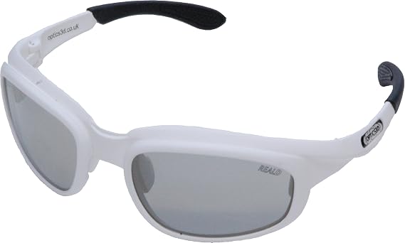 RxMulti3D 3D glasses for RealD, MasterImage 3D and Passive 3DTVs, White
