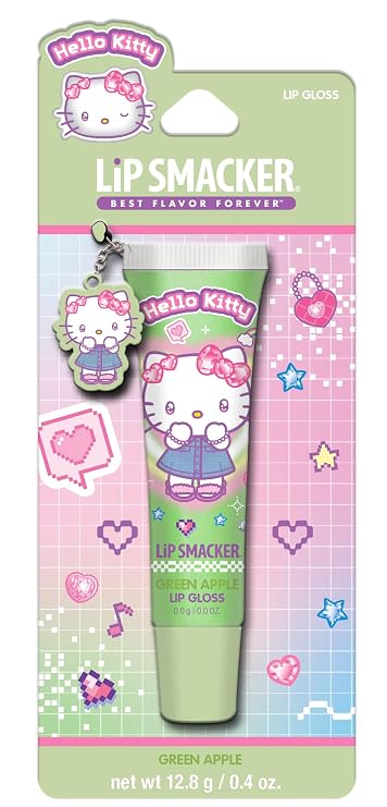 Hello Kitty Y2K Lip Gloss - Green Apple