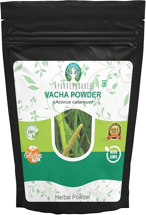 AYURVEDASHREE Calamus Powder 50 Gm | Vacha Powder | Acorus Calamus | Highly Aromatic herb | Acorus Calamus Root Powder | Vasambu |