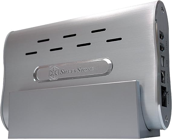 SilverStone MS04 All-Aluminum External 3.5" Hard Drive Enclosure, Ehanced IDE, ATA/ATAPI-6 to USB 2.0, SST-MS04S