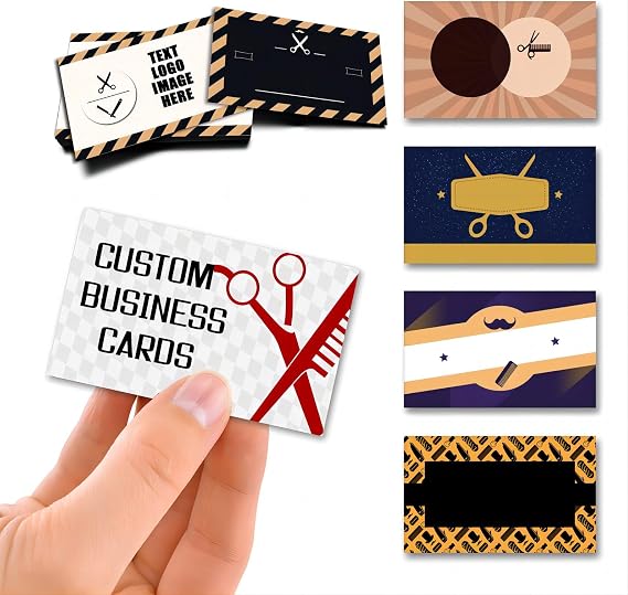 Custom Business Cards Double Side Print 300gsm Waterproof Paper