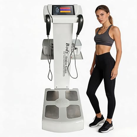 Body Fat Analyzer with Printer, Body Composition Analyzer, Body Fat Scale/Weight Scale for Accuracy 25 Key Metrics, Body Scanner Analyzer Body Fat with BMI for Gym, Fitness Studio and Home Use