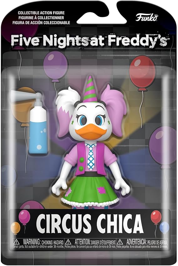 Funko Pop Action Figure: Five Nights at Freddy's - Circus Chica The Chicken - FNAF - Collectable Toy - Gift Idea - Official Merchandise - for Boys, Girls, Kids & Adults - Video Games Fans