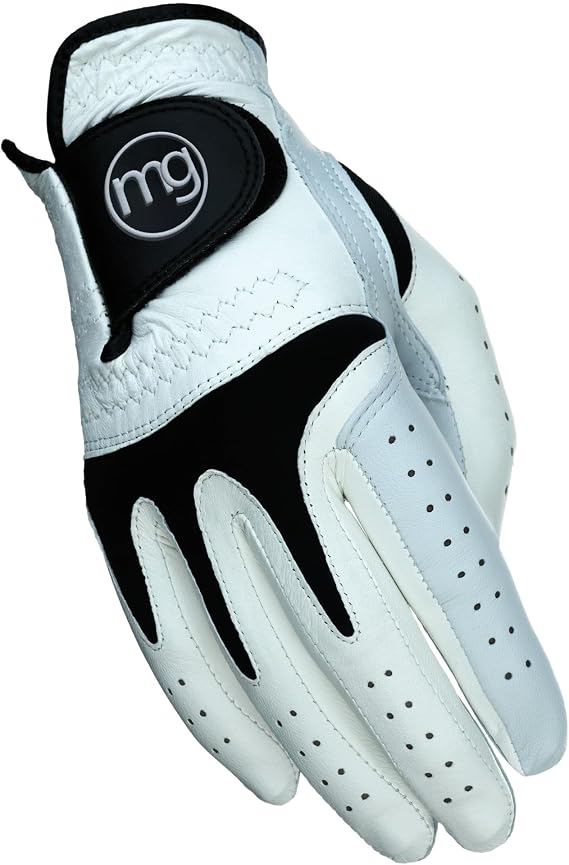 MG Golf TechGrip All Cabretta Leather Golf Glove (Men's Standard Size)
