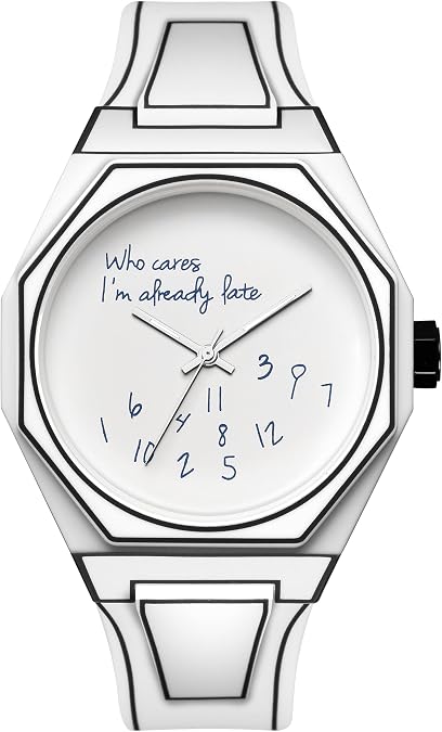 GORBEN Creative Sketch Watch Sports Fashion Quartz Minimalist Black and White Anime Series Watch