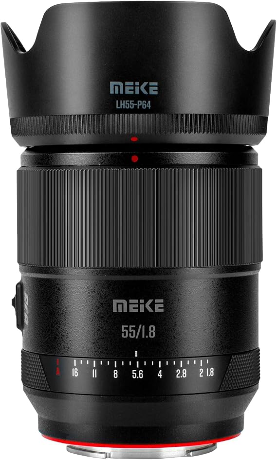 Meike 55mm F1.8 Pro AF Lens for Sony E Mount Full-Frame Cameras