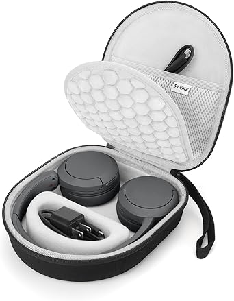 Yinke Hard Case for Sony WH-CH520/510/ JBL Tune 510BT Headphone, Travel Protective Cover Storage Bag